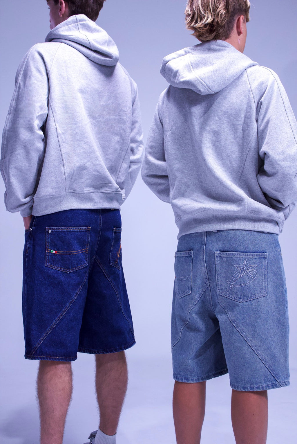 Italiano Jorts Navy Blue