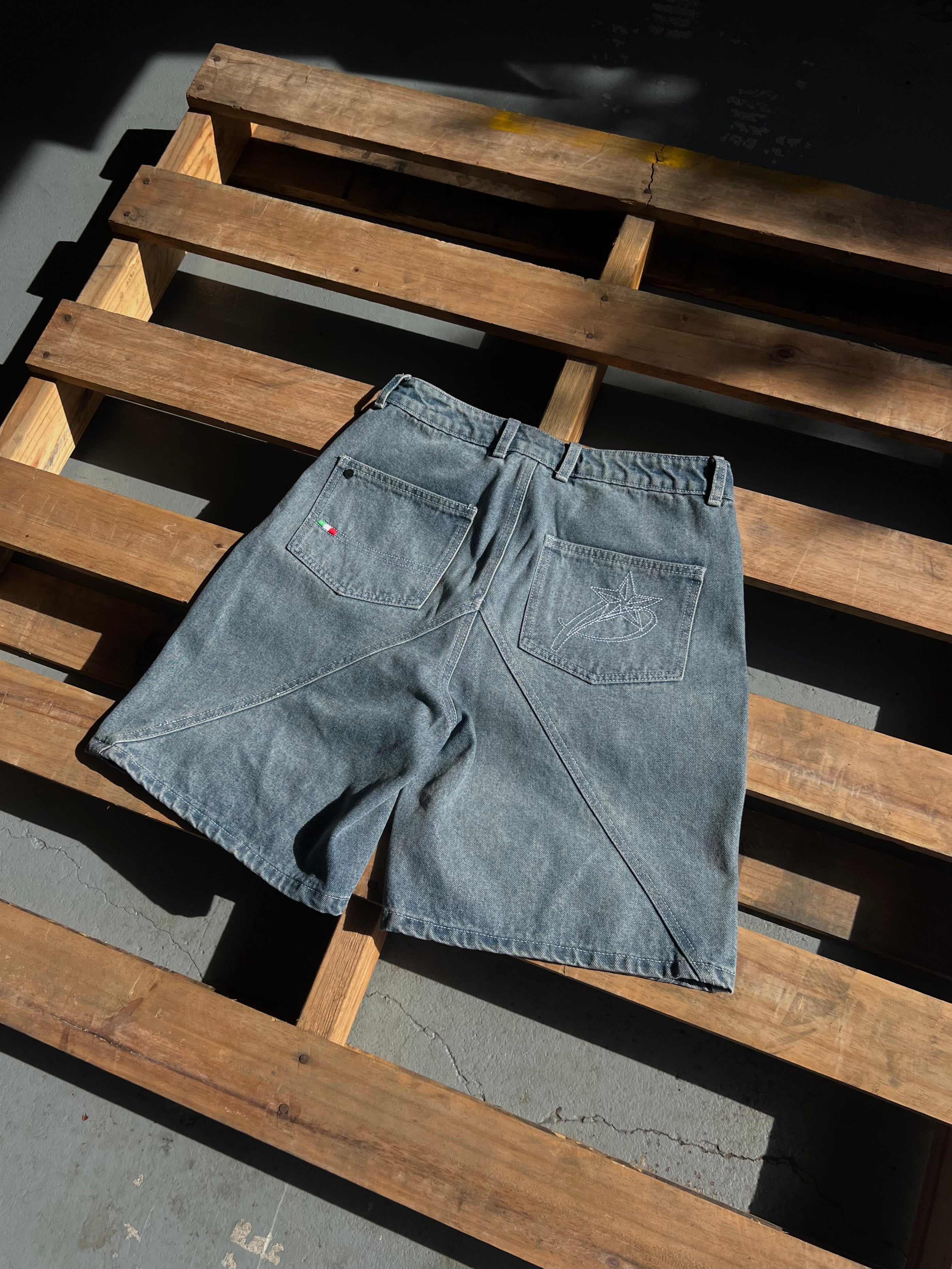 Italiano Jorts Stone Blue